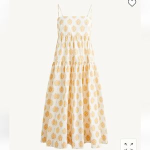 J. Crew | Tie back tiered floral dress 24